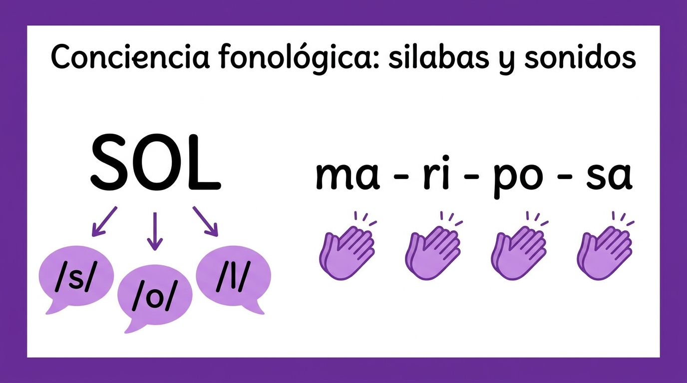 Conciencia silabica y fonemica