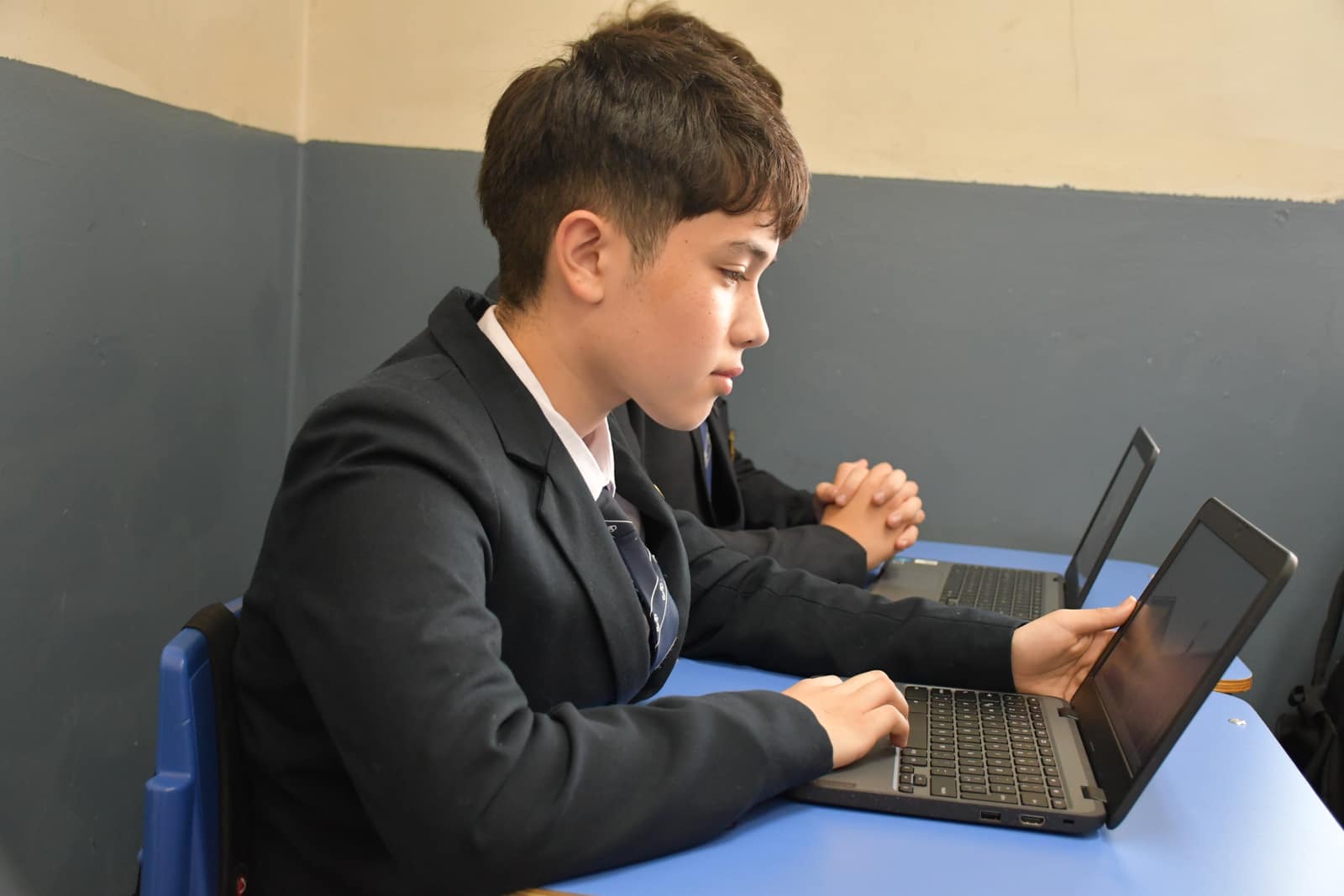 Chromebooks en escritorios